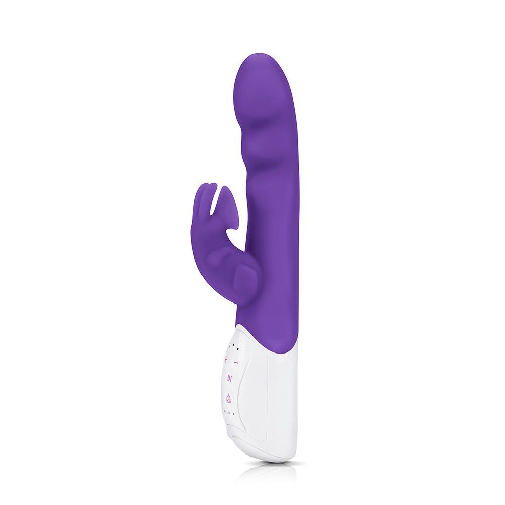 Rabbit Essentials Clitoral Suction Rabbit Vibrator in Purple