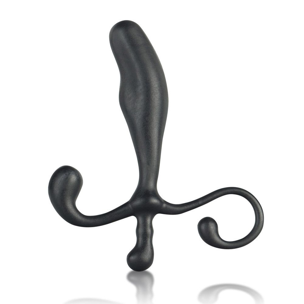 Shop the Blue Line Men 5" Male P-Spot Prostate Massager - Black at Glastoy.com