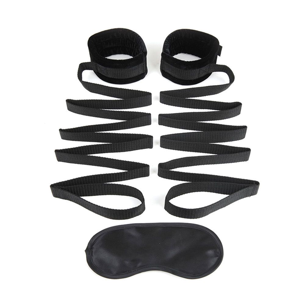Lux Fetish Bondage Bed Strap at Glastoy.com