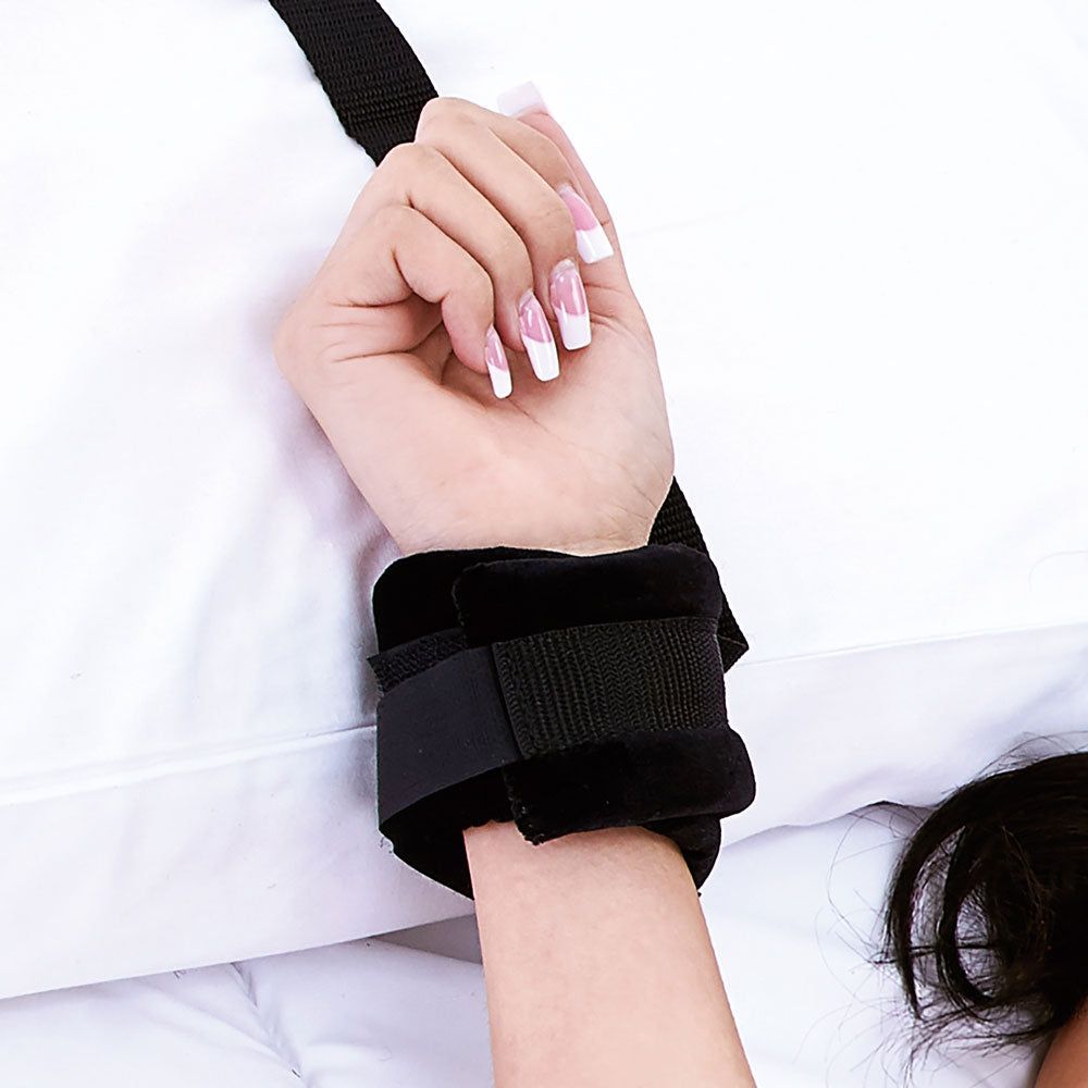 Lux Fetish Bondage Bed Strap at Glastoy.com