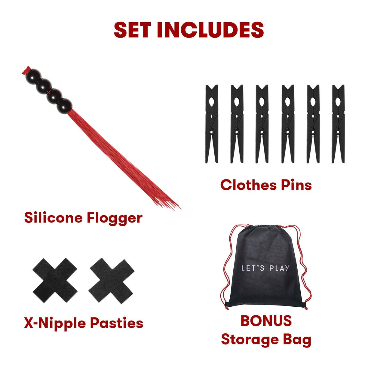 Lux Fetish Bondage-In-A-Box Everything You Need Bedspreader and Bed Restraint 20PC Set at glastoy.com