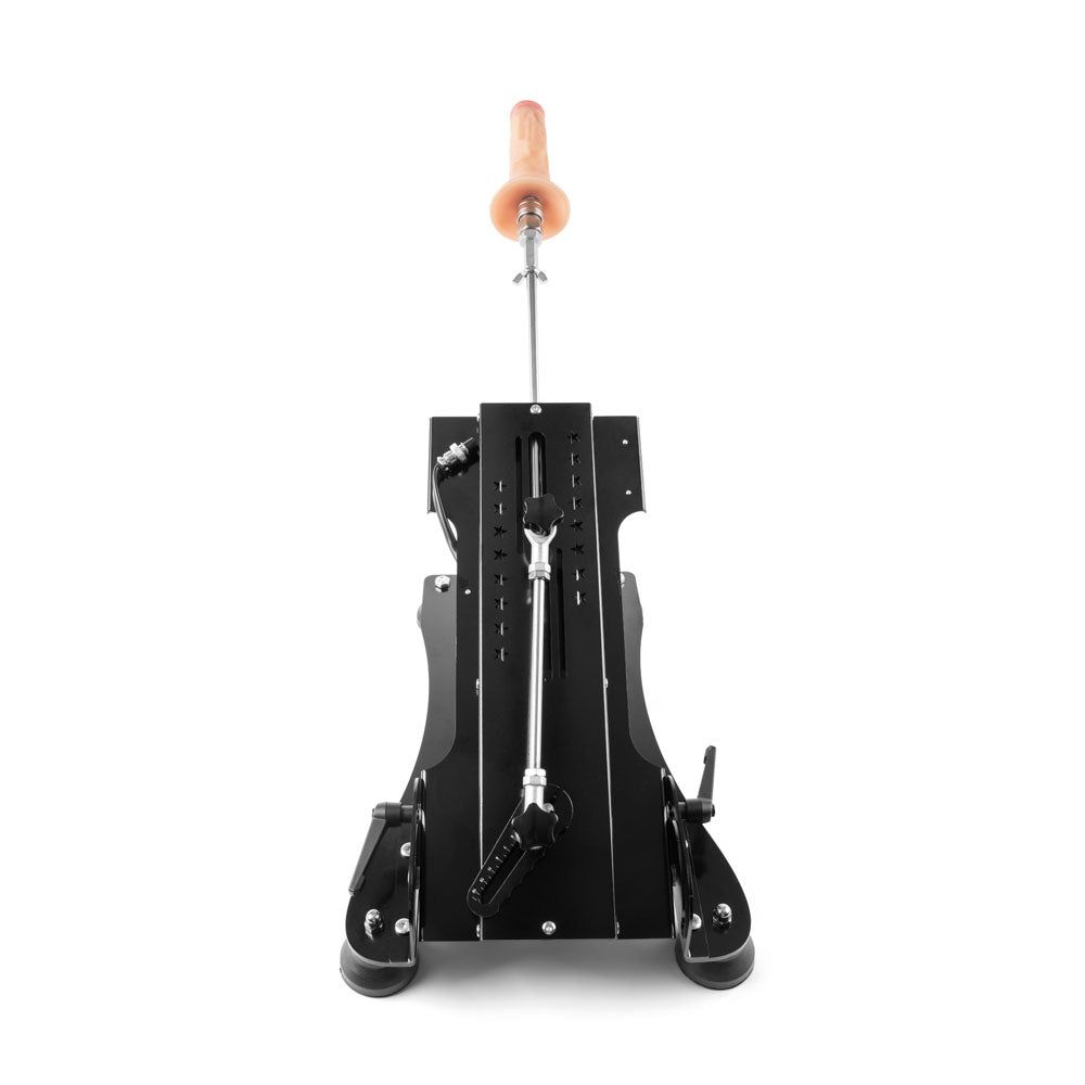 Lux Fetish Thrusting Sex Machine With Controller & Two Realistic Dildos at Glastoy.com