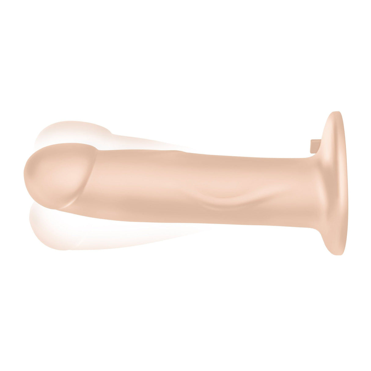 Pegasus 8" Realistic Silicone Vibrating Pegging Dildo with Remote Control and Adjustable Harness at glastoy.com