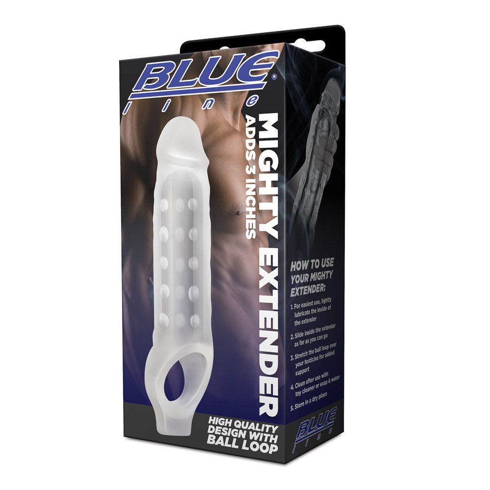 Shop the Blue Line Men 3" Mighty Penis Extender at glastoy.com