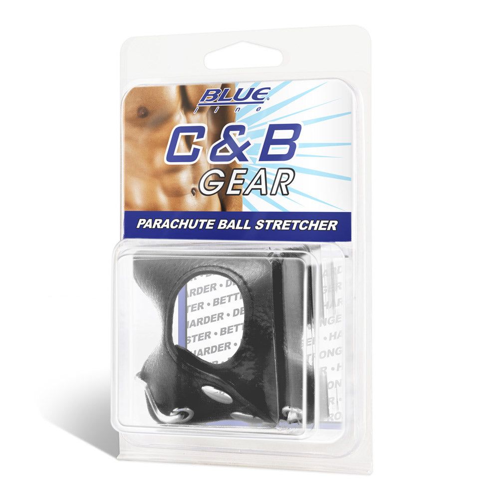 Packaging of the Blue Line Men 3.5'' Parachute Ball Stretcher at glastoy.com