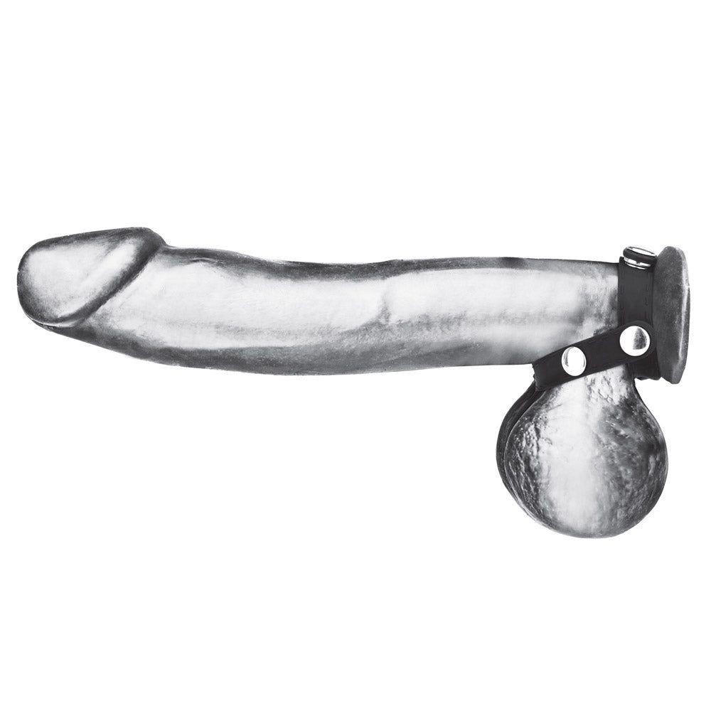 Shop the Blue Line Men Silicone T-Shape Cock Ring with Ball Splitter at glastoy.com