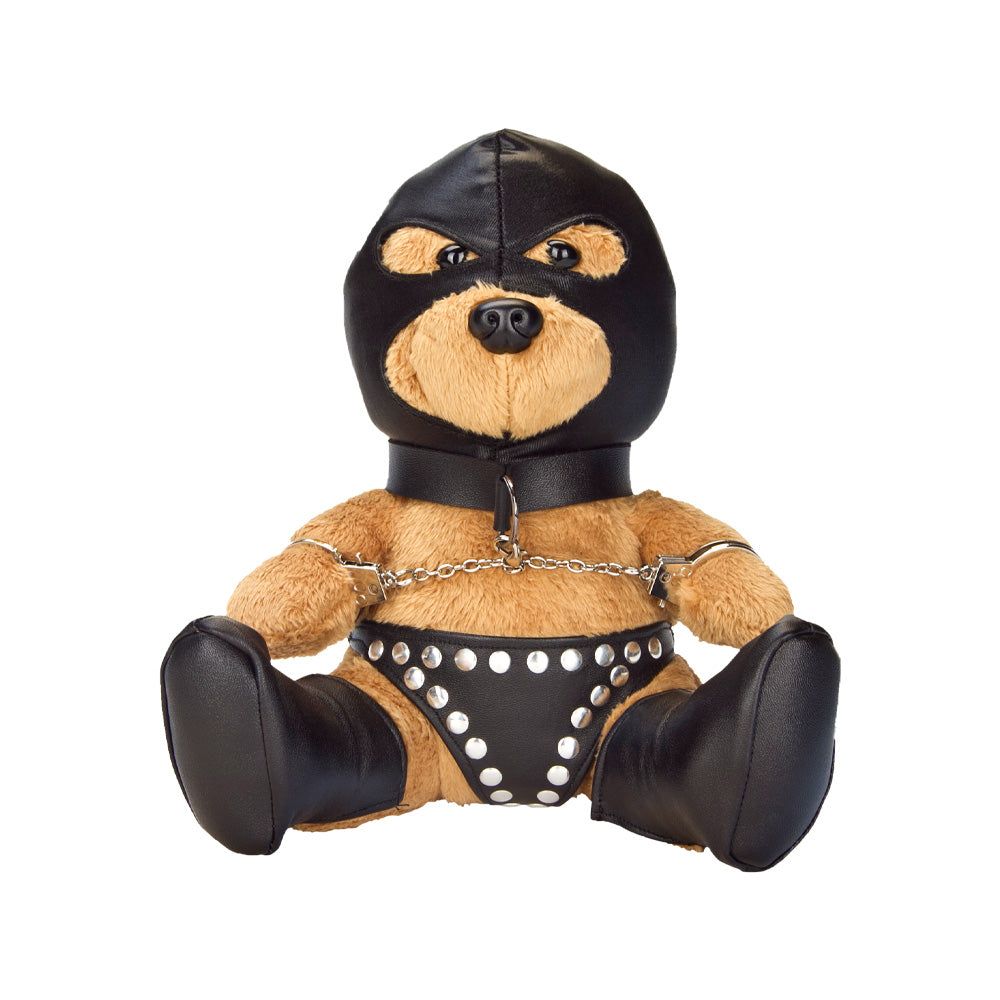 Shop the Bondage Bearz Sal The Slave Handcuffed Bondage Teddy Bear at Glastoy.com