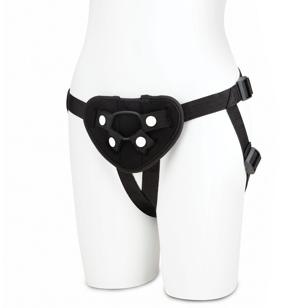 Buy the Lux Fetish Adjustable Strap-on Harness, Black at Glastoy.com