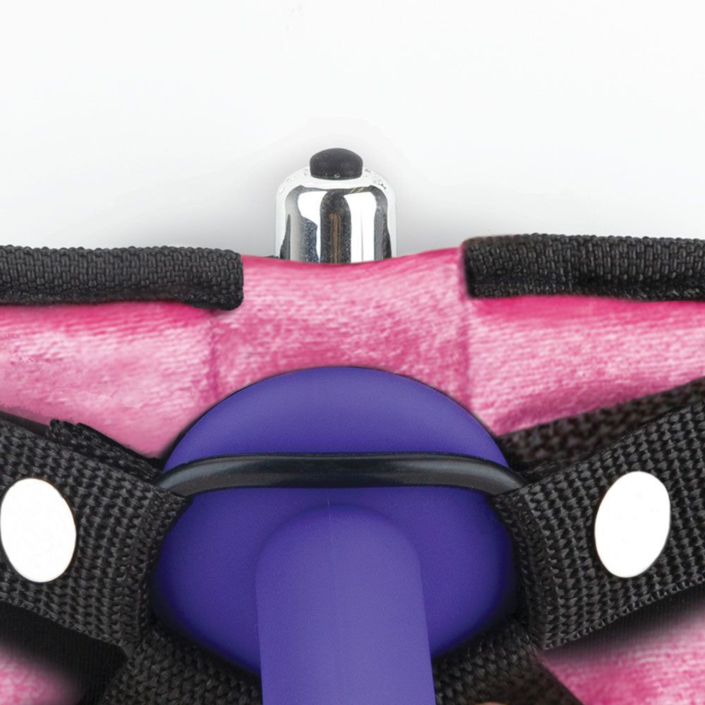 Buy the Lux Fetish Adjustable Strap-on Harness, Pink at Glastoy.com