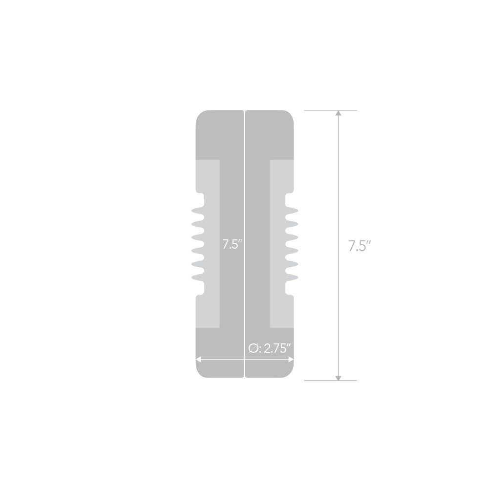 Specifications of the Luvdollz Ultra-Realistic Double-Entry Pussy & Blow Job Masturbator Cup at glastoy.com