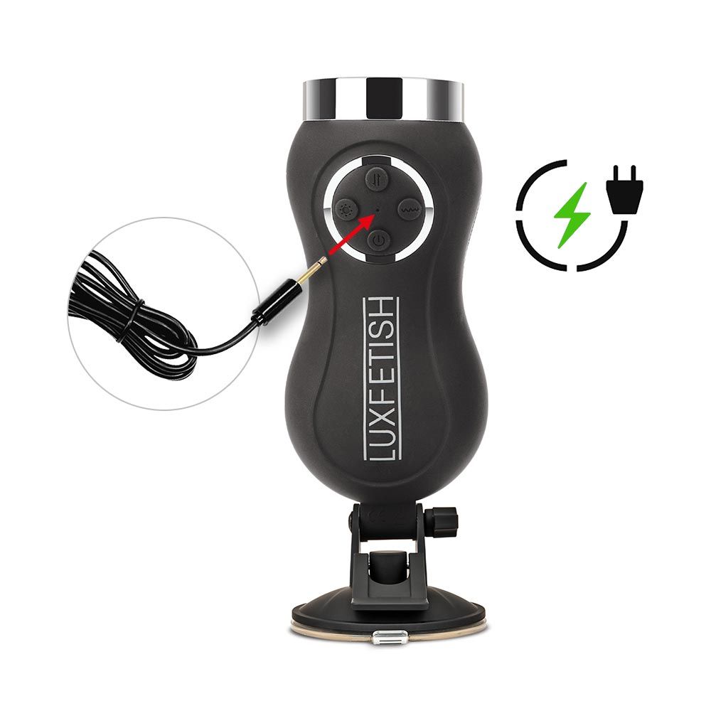 Lux Fetish Thrusting Dildo Vibrator charger