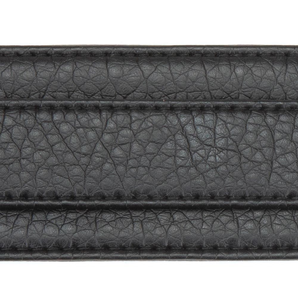 Leather strap of the Lux Fetish 4 Cuff Expandable Spreader Bar Set With Detachable Wrist & Ankle Cuffs