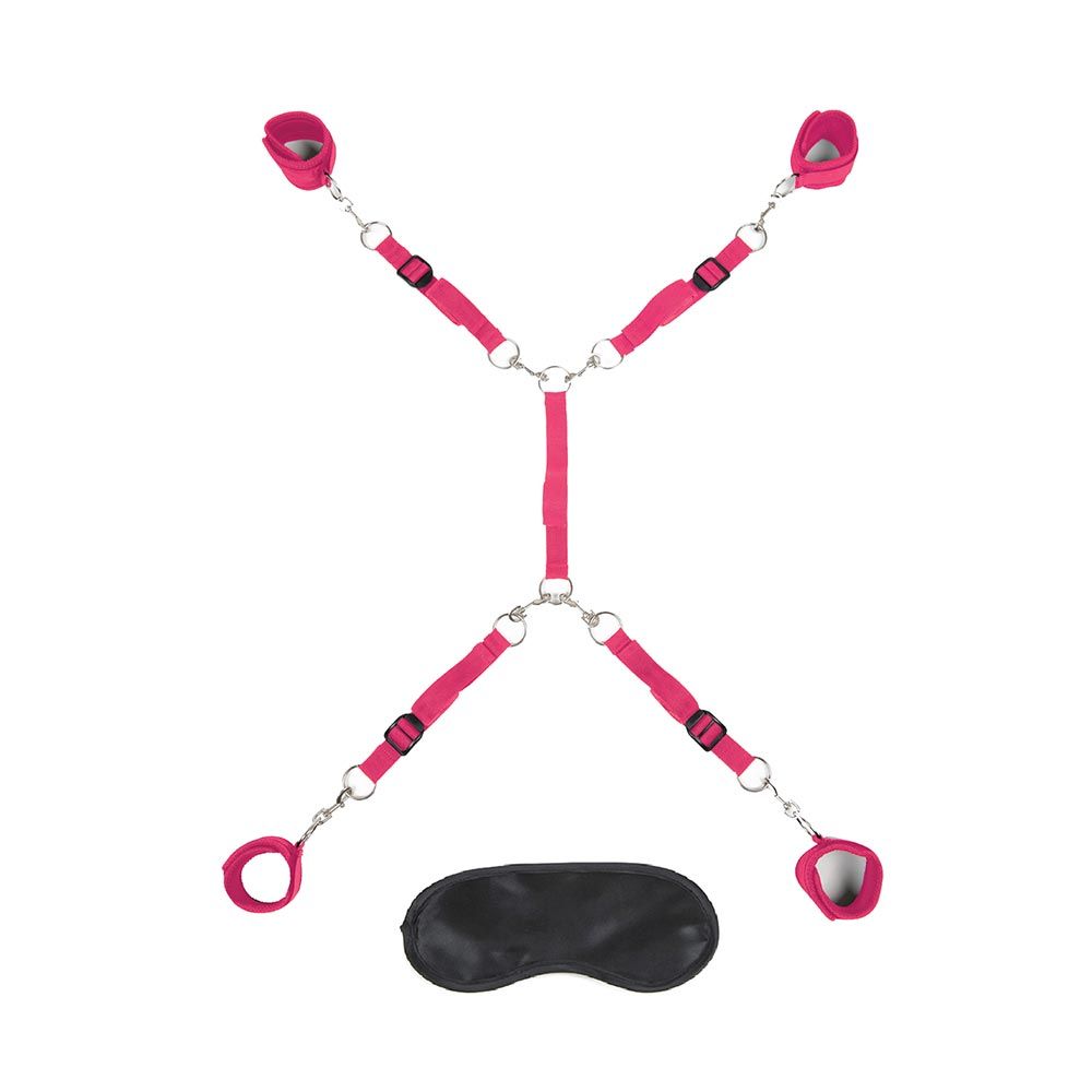 Shop the Lux Fetish 7-Piece Bed Spreader in Hot Pink