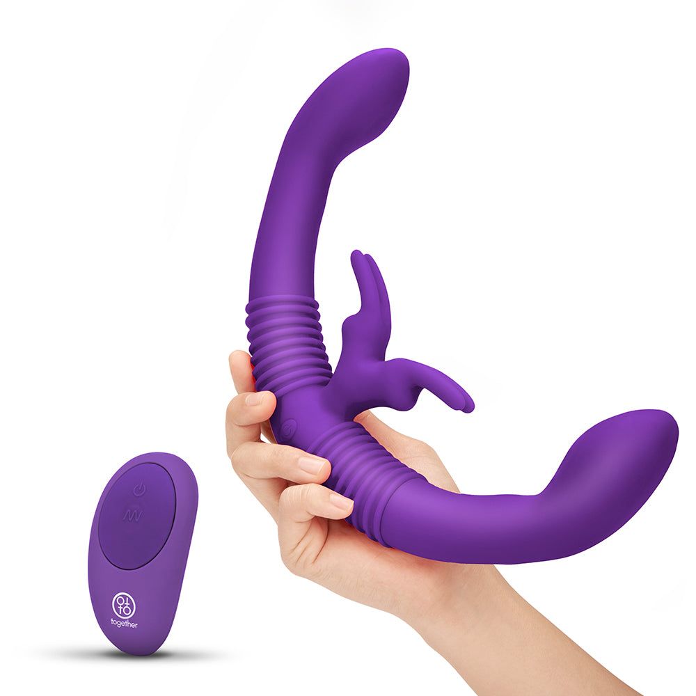 Shop the Together Couples' Vibrator with Remote Control at Gläs