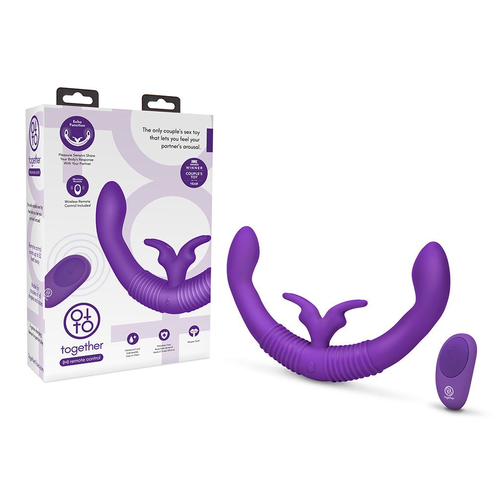 Packaging of the Together Couples' Vibrator with Remote Control