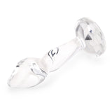 4" Sweet Twist Butt Plug - Large Detail View: Close-up of the uniquely textured twist contour and smoothly tapered insertion point.
