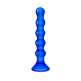 7” Blue Anal Beads