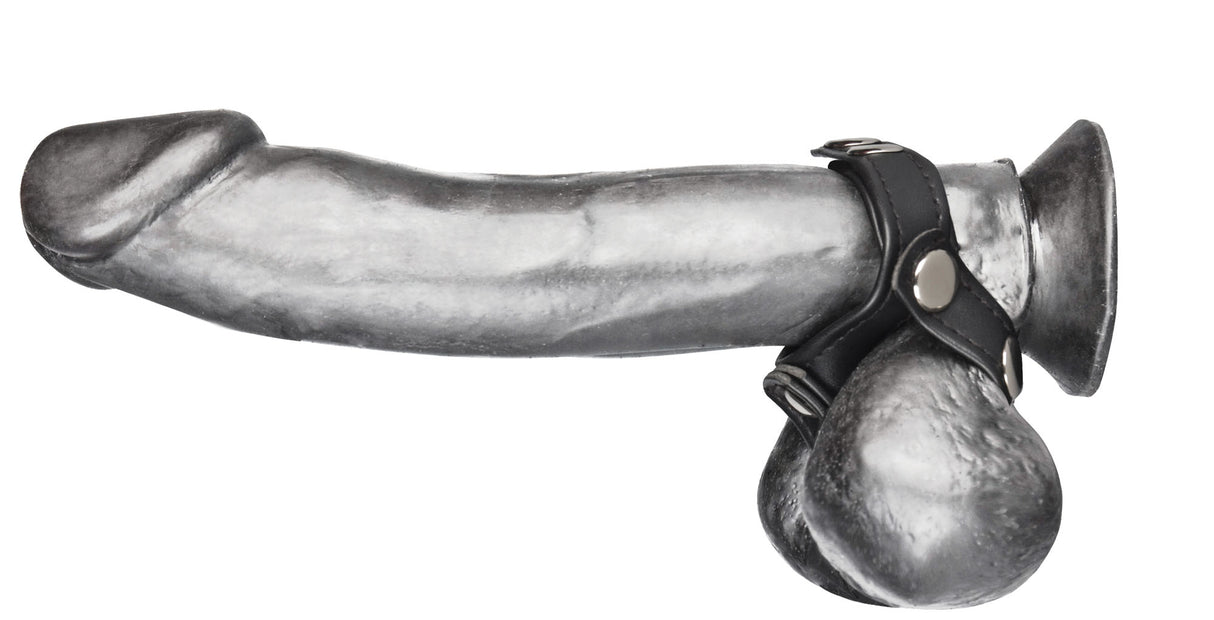 V-Style Cock Ring with Ball Divider