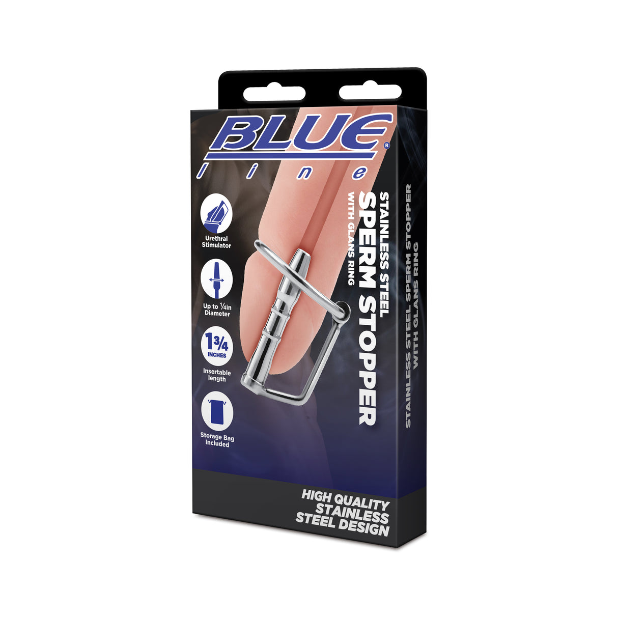 Stainless Steel Sperm Stopper With Glans Ring