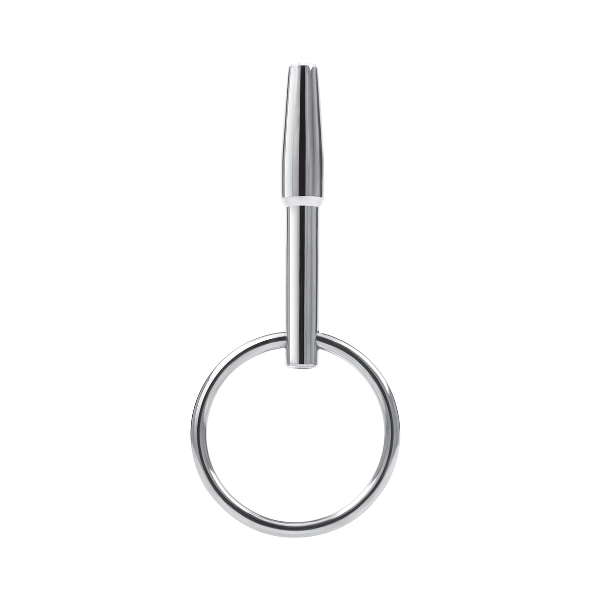 Stainless Steel Penis Plug with Ring