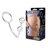 2 Bead Stainless Steel Anal Hook & Cock Ring