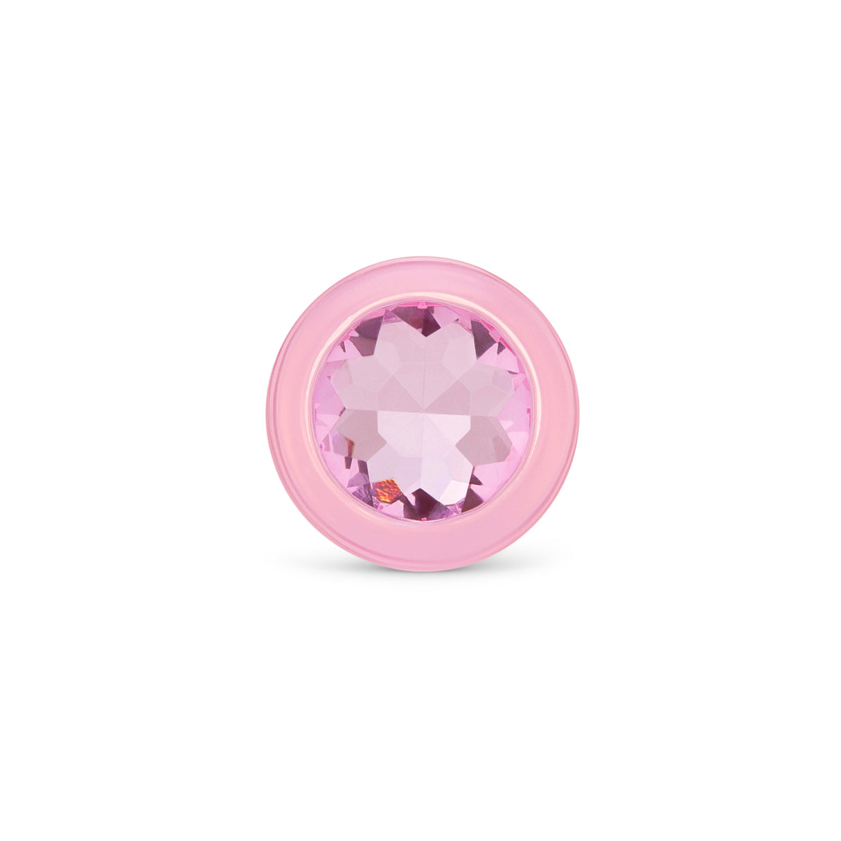  Bubble Gem Butt Plug Pink Gem Base