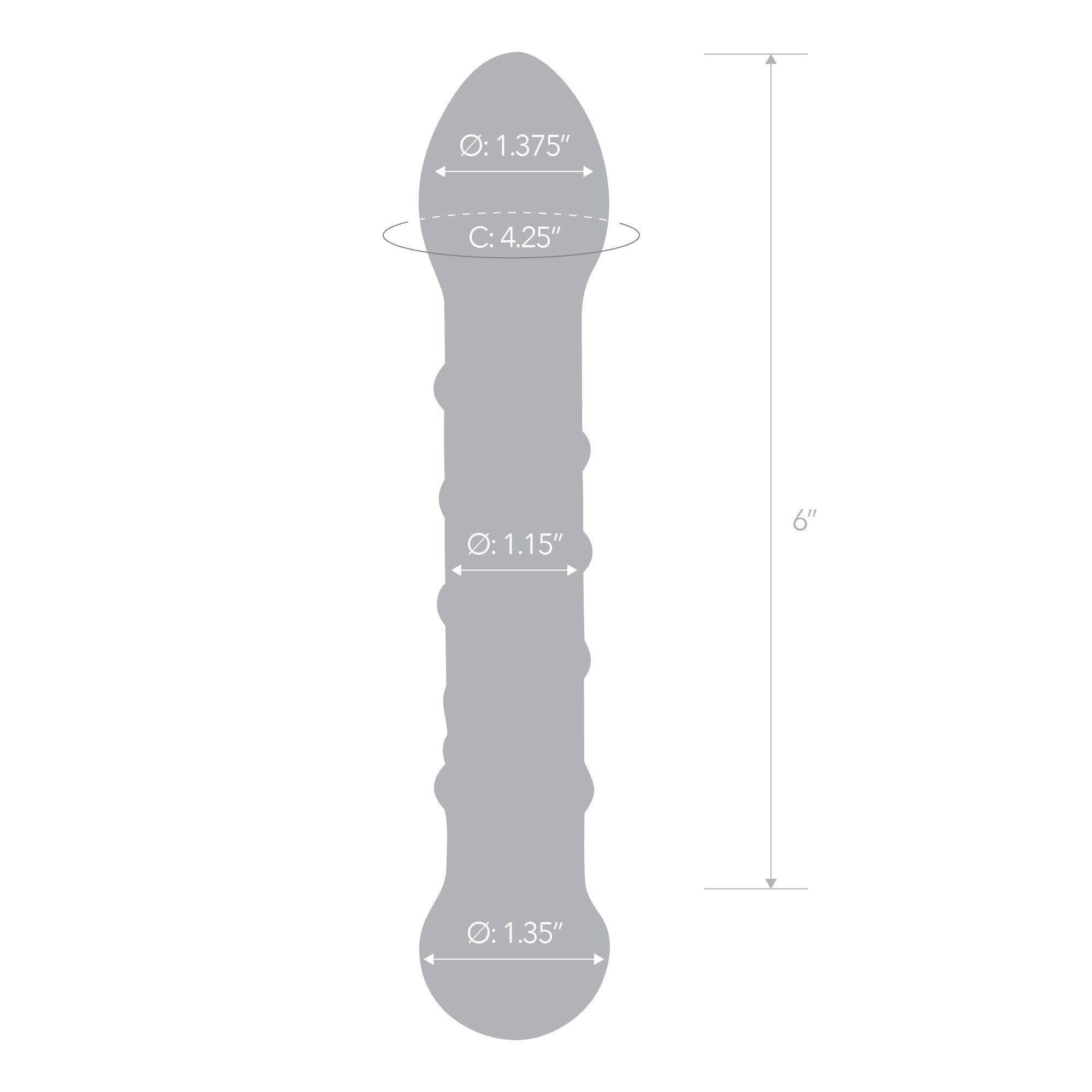 Spiral Staircase Textured Dildo