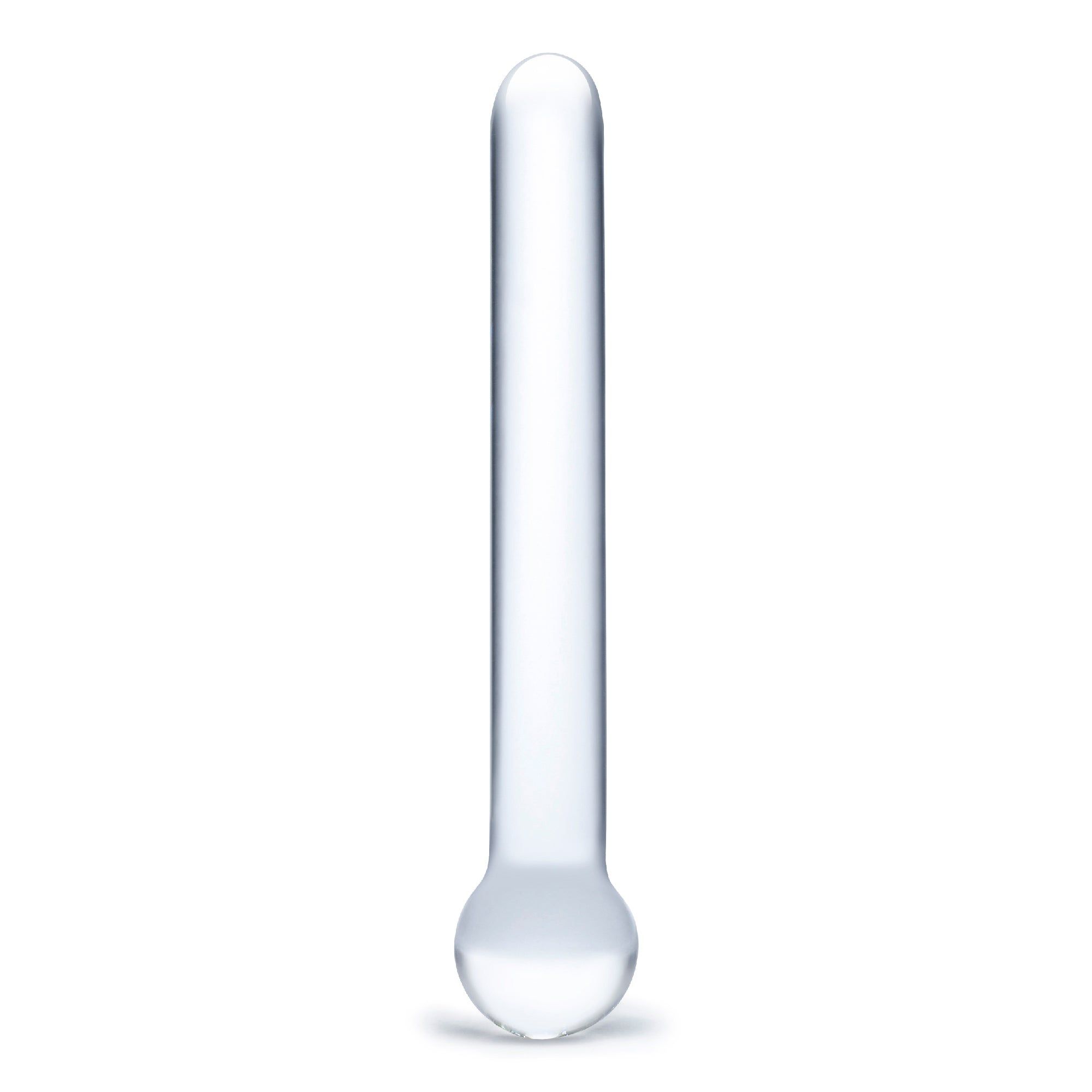 7" Straight Glass Dildo