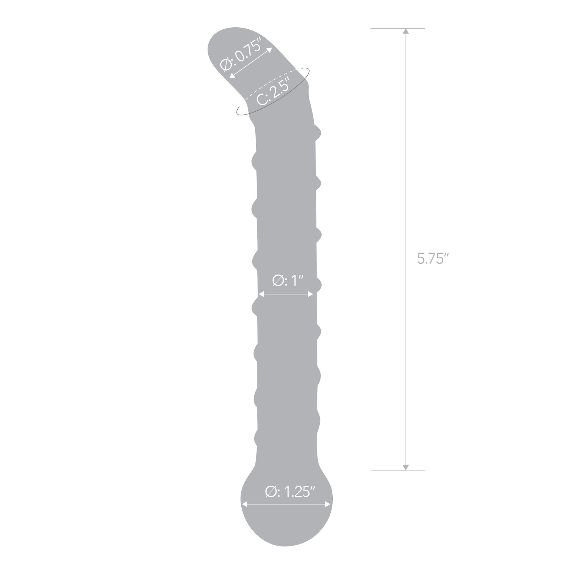 6.5" Mr. Swirly G-Spot Dildo