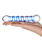 6.5" Spiral Double Ended Dildo