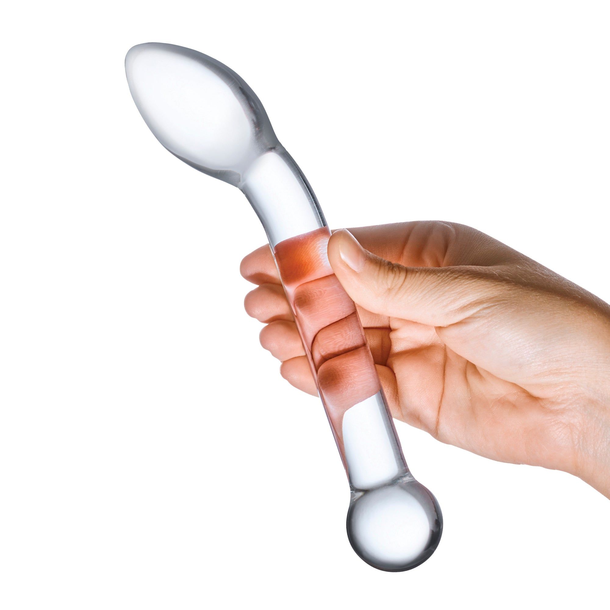 8" G-Spot Curved Dildo