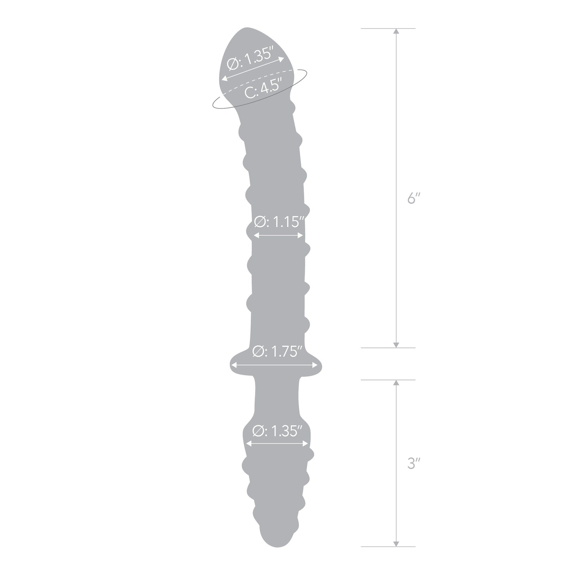 10" Mr. Swirly Double Ended Dildo