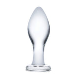 8.25" Crank & Grind Nubbed Glass Butt Plug