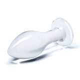 8.25" Crank & Grind Nubbed Glass Butt Plug