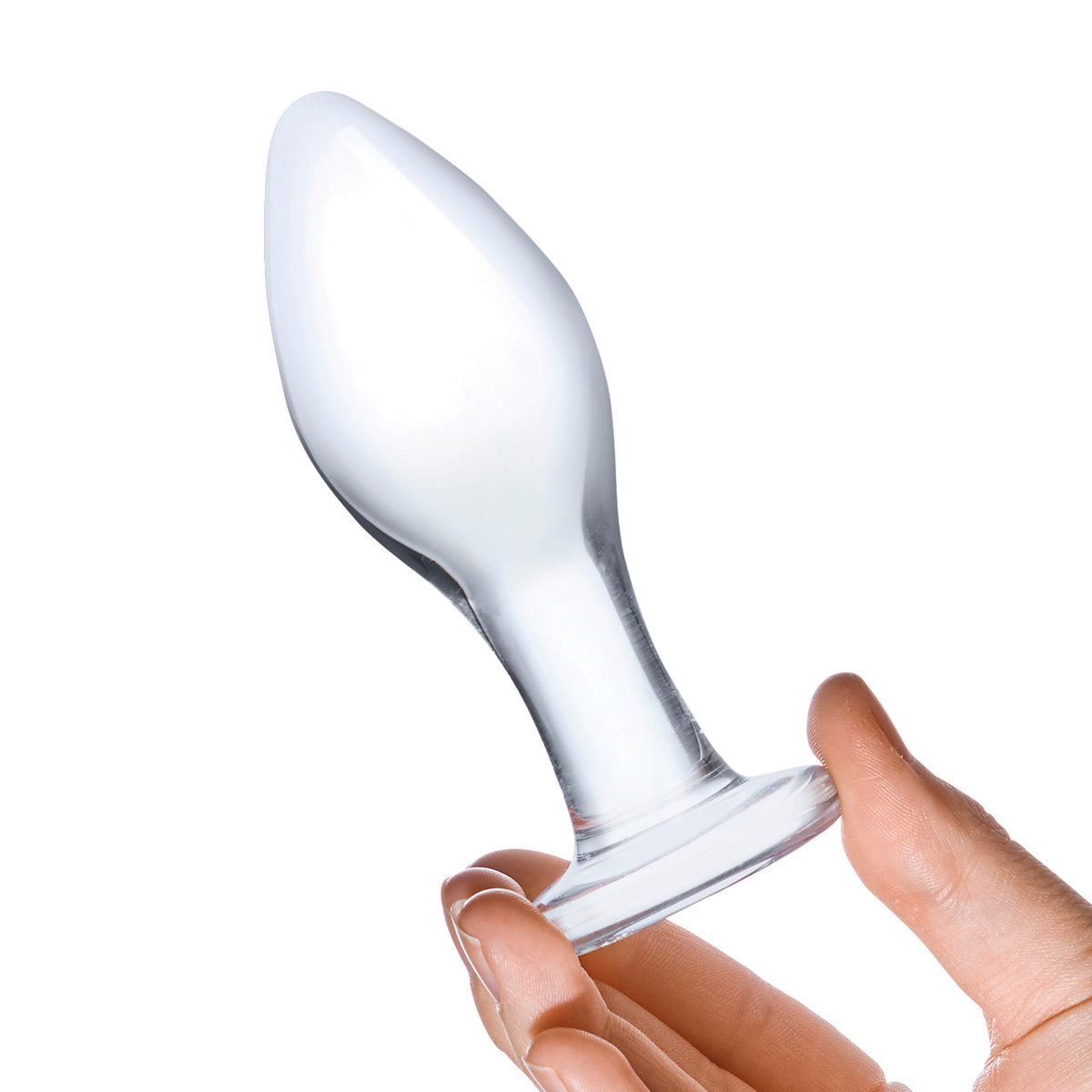 8.25" Crank & Grind Nubbed Glass Butt Plug