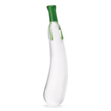Eggplant Ecstasy 7.25" Glass Dildo