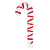 Candy Cane Dream 7.5" Glass Dildo