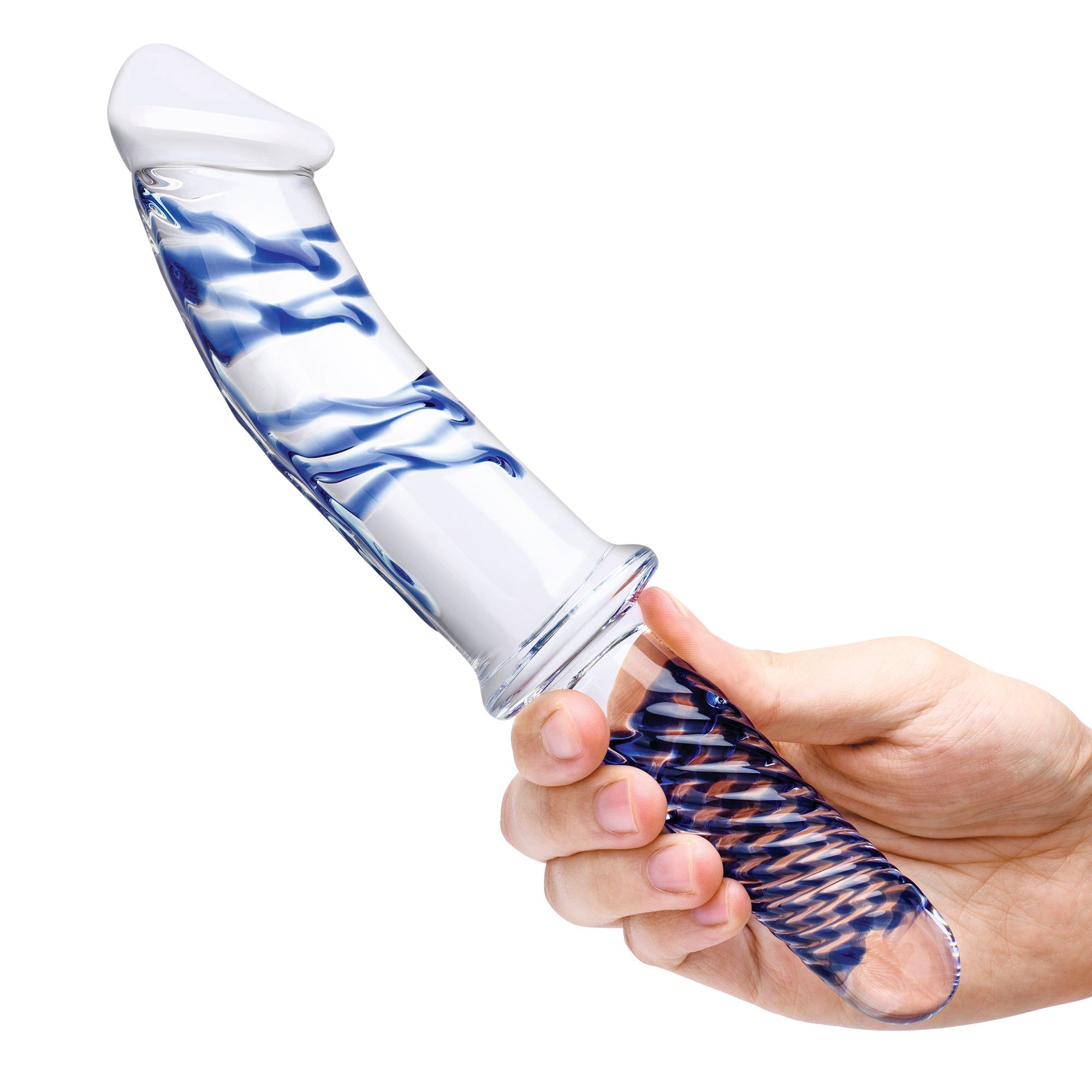 11" Realistic Double Ended Dildo with Handle