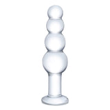 7.25" XL Glass Anal Beads
