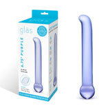 5.5" Purple G-Spot Glass Dildo