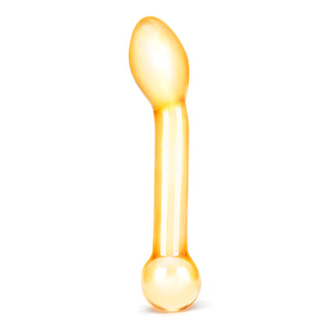 5.75" Honey Dripper Double Ended Glass Anal Dildo