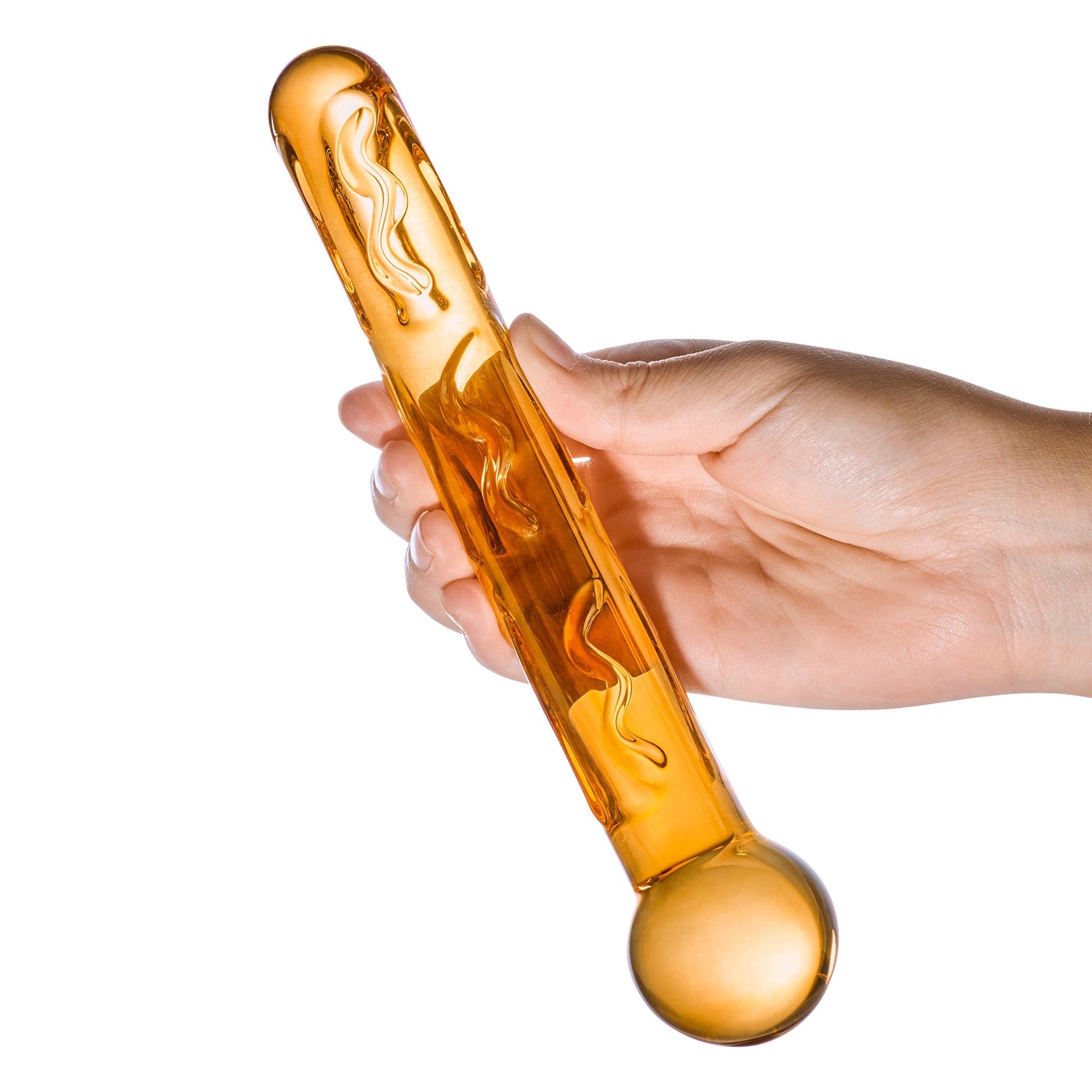 Orange Tickler Dildo