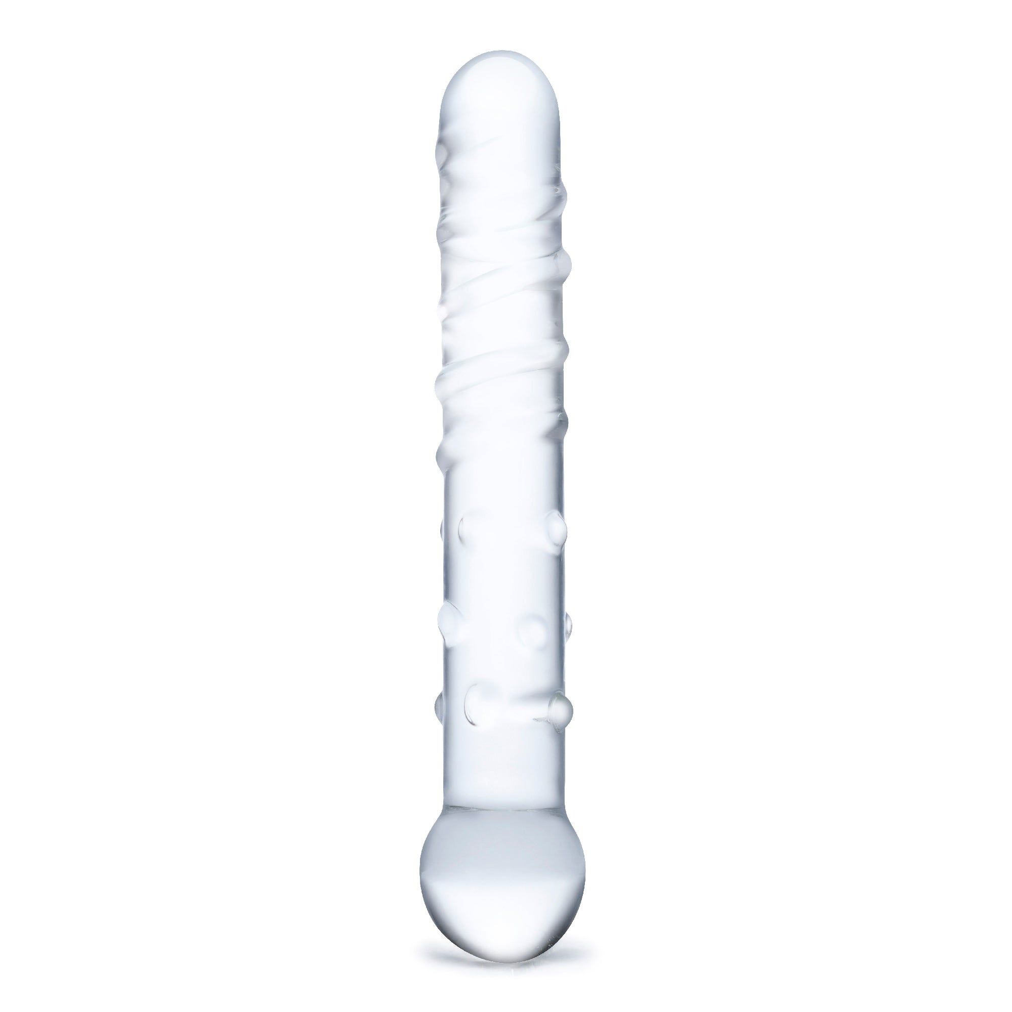 Callisto Nubbed Clear Dildo