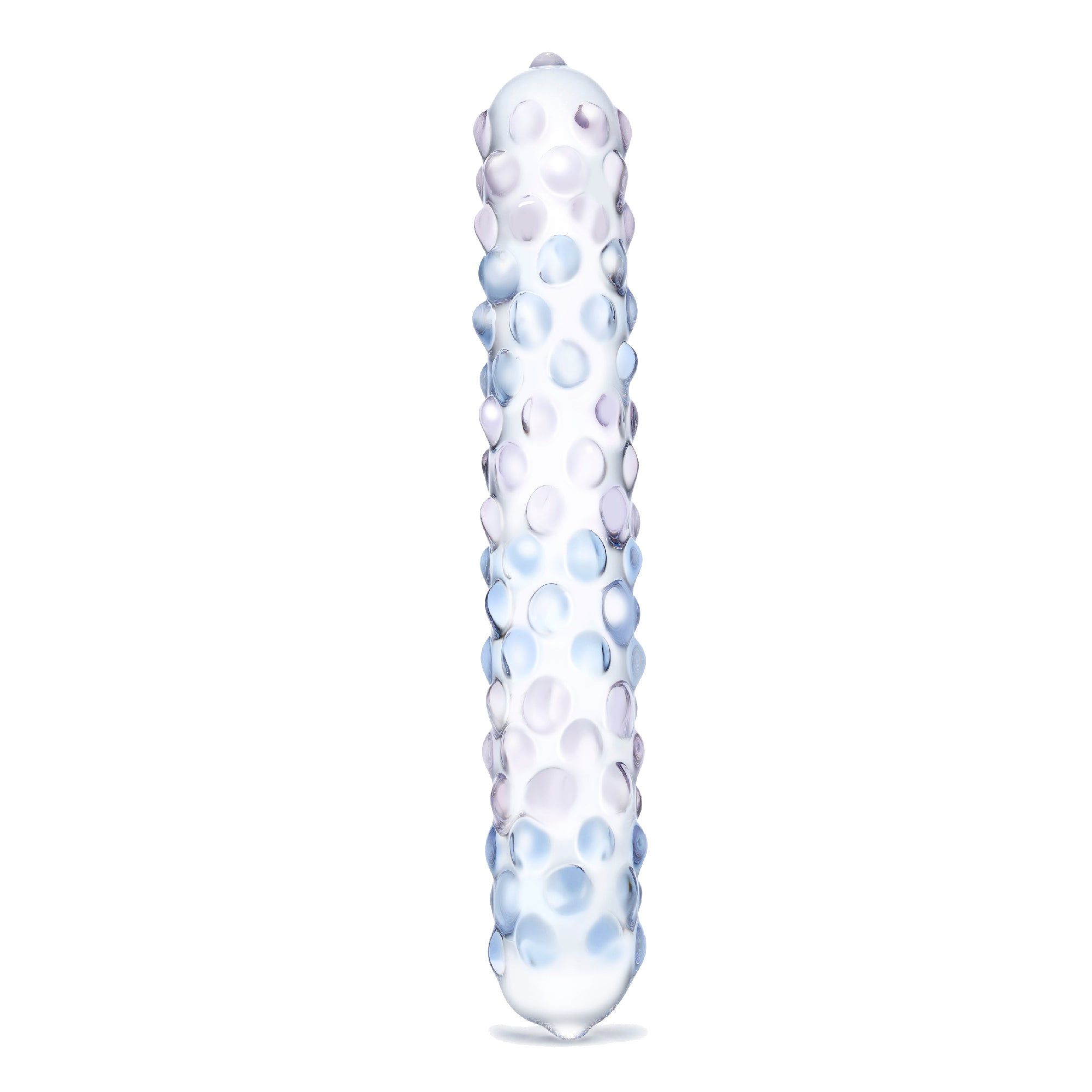 7" Purple Rose Nubbed Dildo