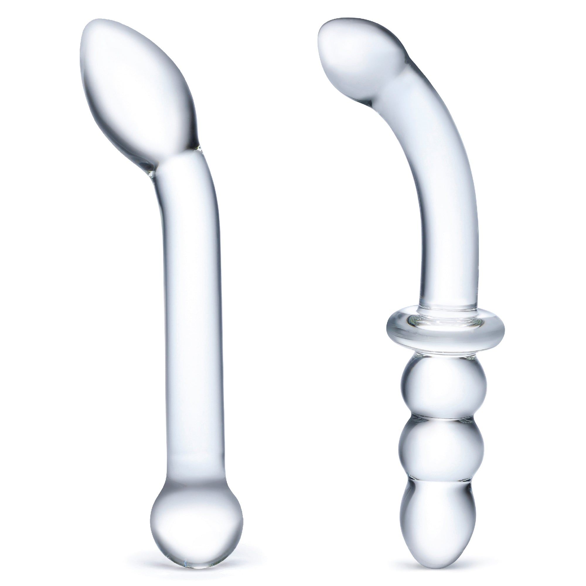 G-Spot Pleasure Glass Dildo Set