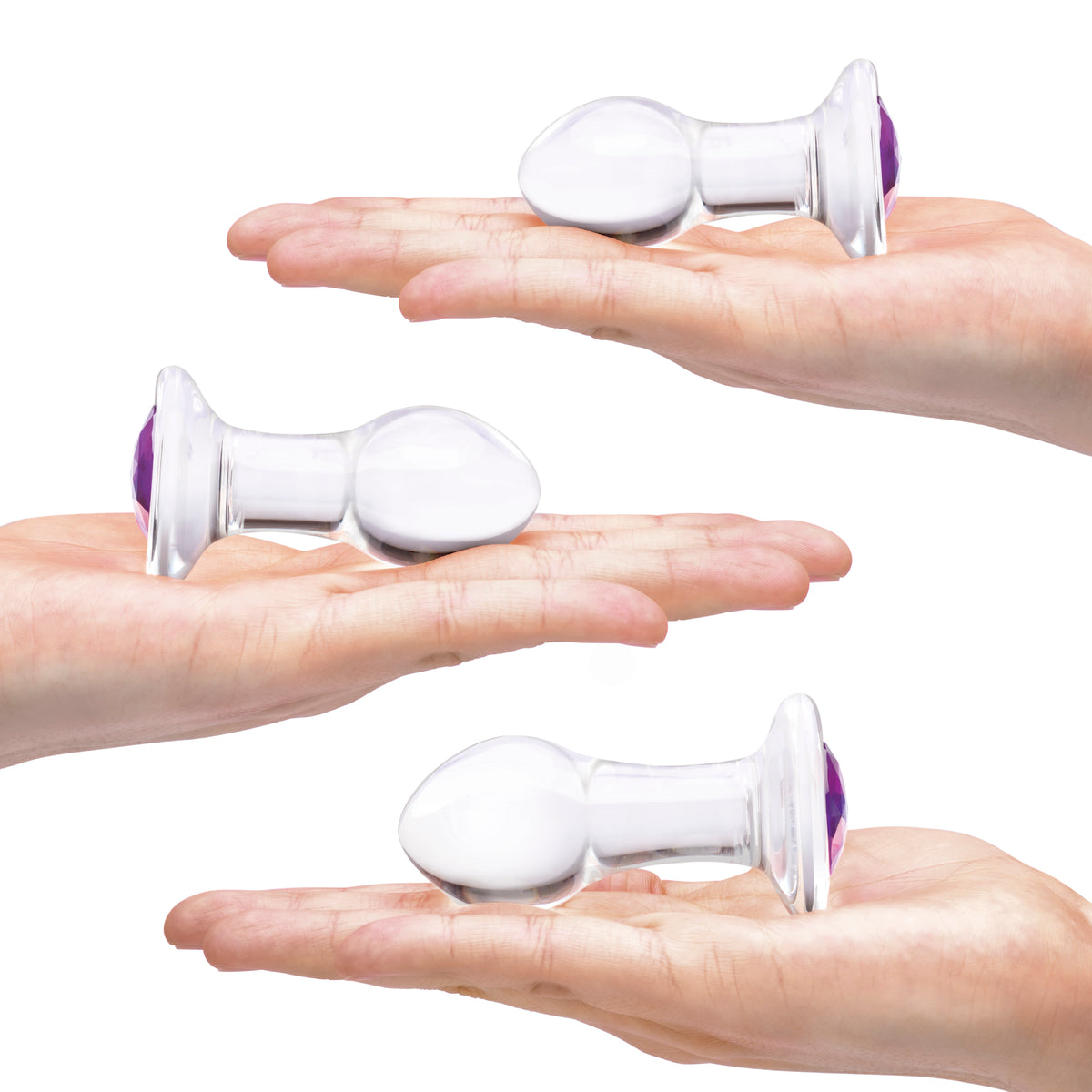 Bling Bling Glass Anal Training Kit