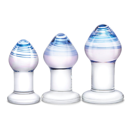 Small Glass Butt Plugs | Handcrafted By Gls Small Glass Butt Plugs | Handcrafted By Gls