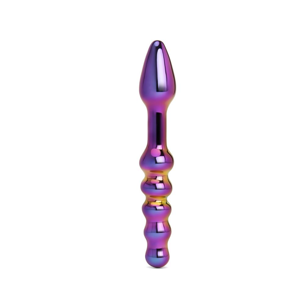 Iridescent Chrome Anal Beads