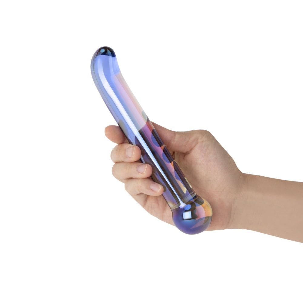 Iridescent Chrome G-Spot Dildo