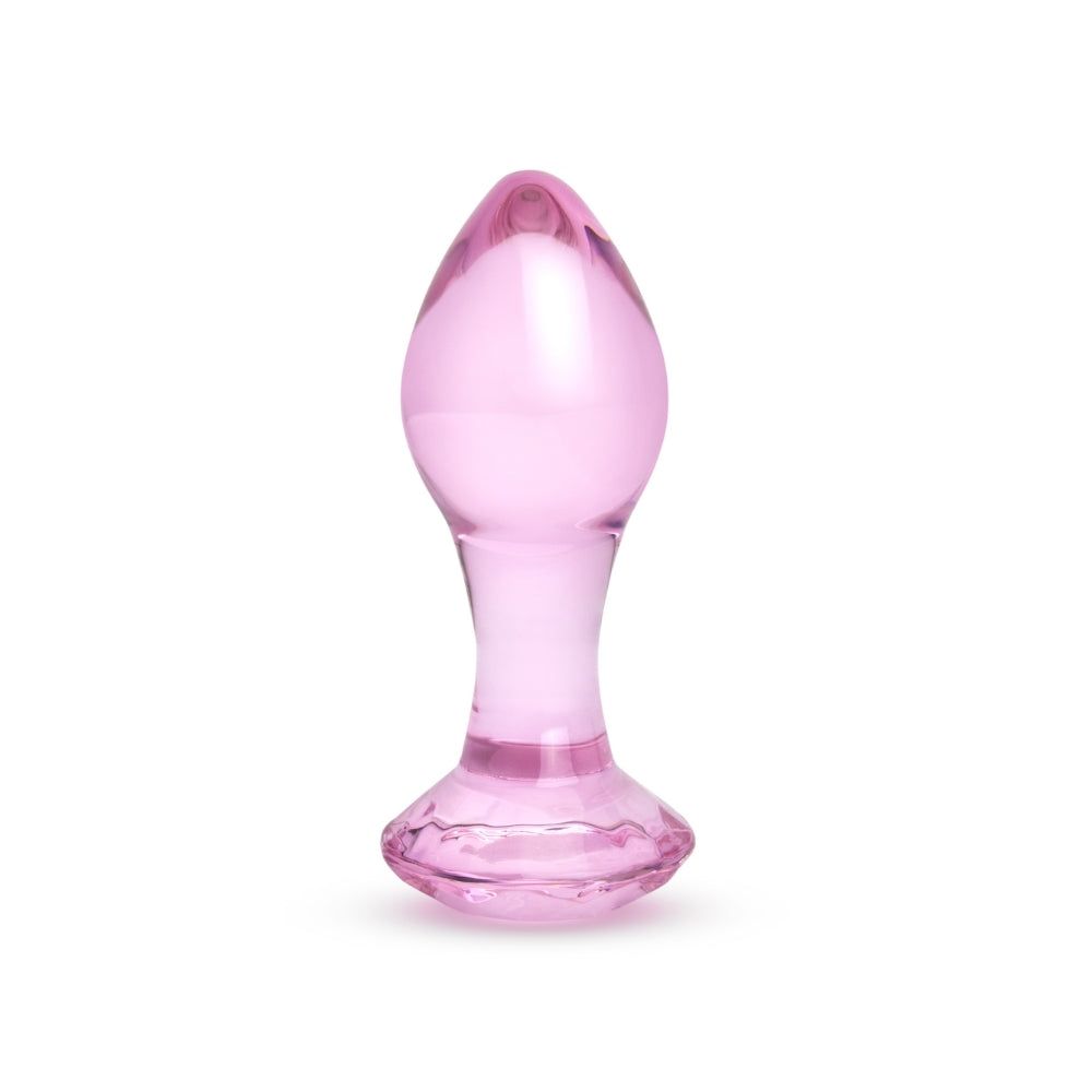 Pink Diamond Glass Butt Plug